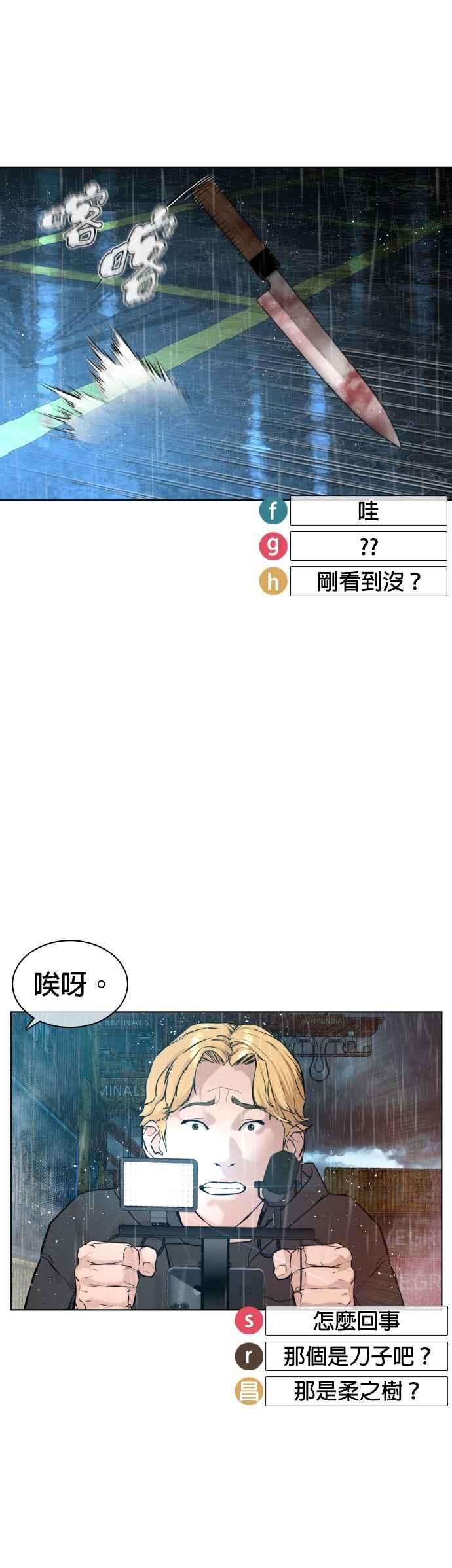 格斗实况128话 都被打趴了当然不会接，呵呵。