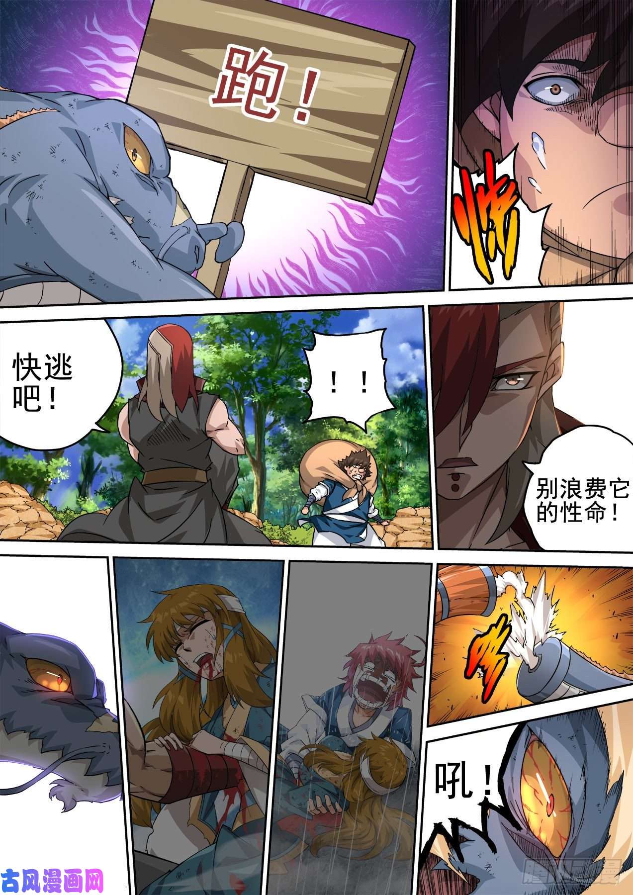 武拳355： 对不起，小小鳄