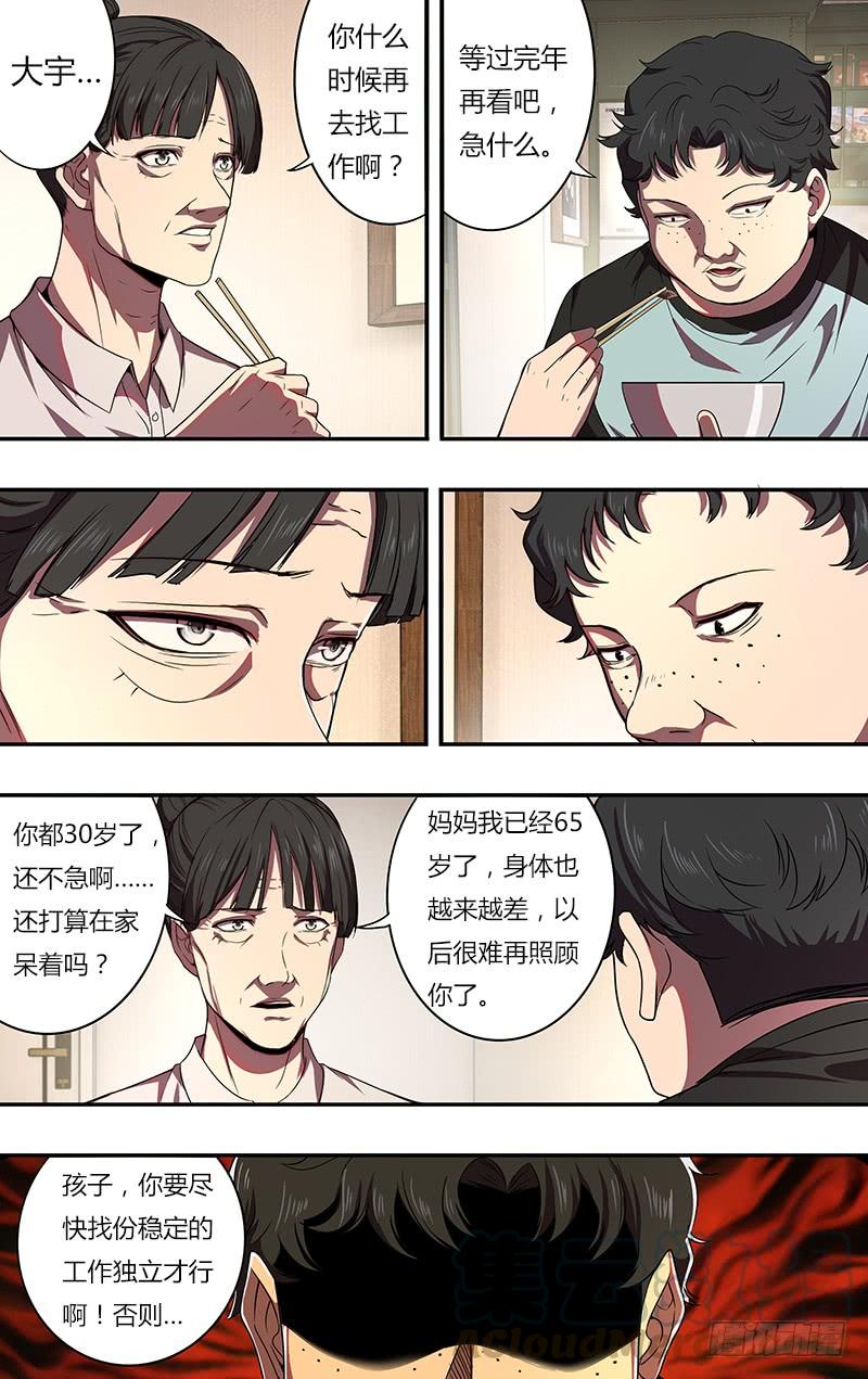 怪物领域81话（漫画家的困境）