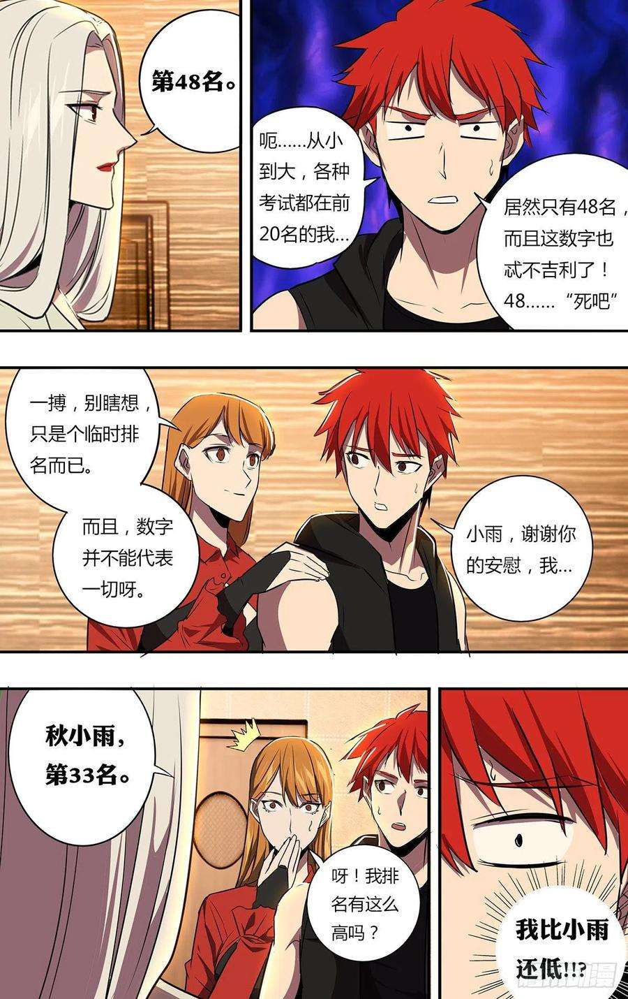 怪物领域187话（玩家排名）