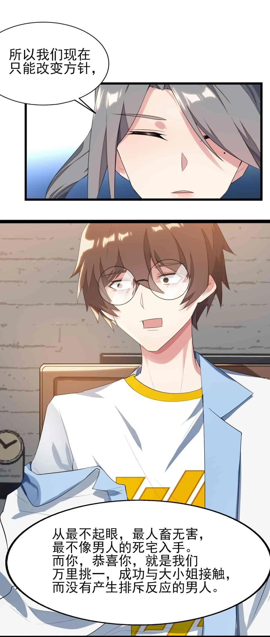 涩系大小姐的废宅养成计划003 治疗恐男症