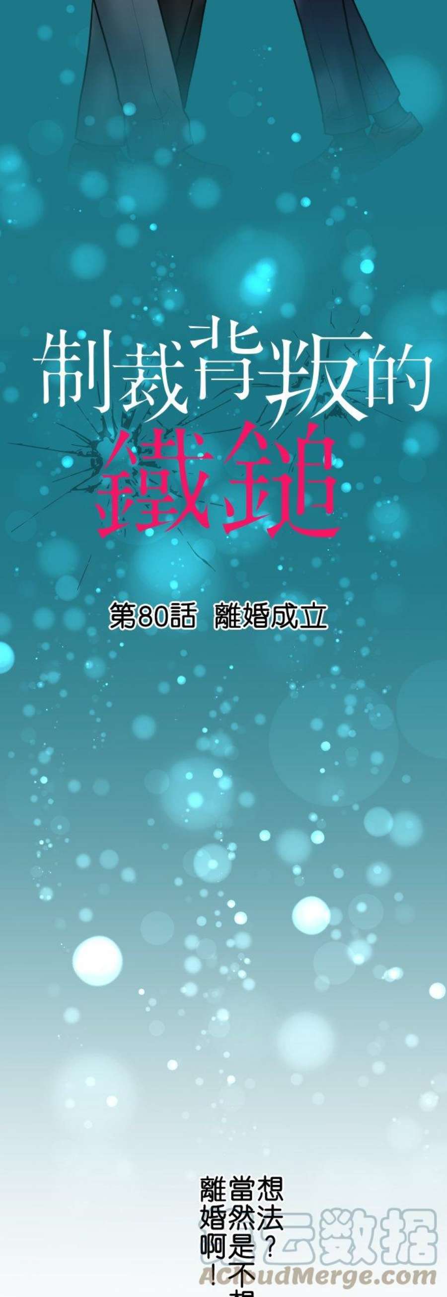 制裁背叛的铁锤80话 离婚成立