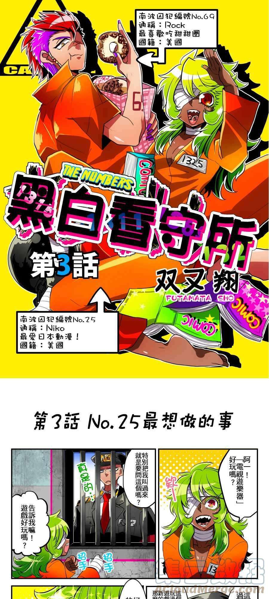黑白来看守所3话 No.25最想做的事