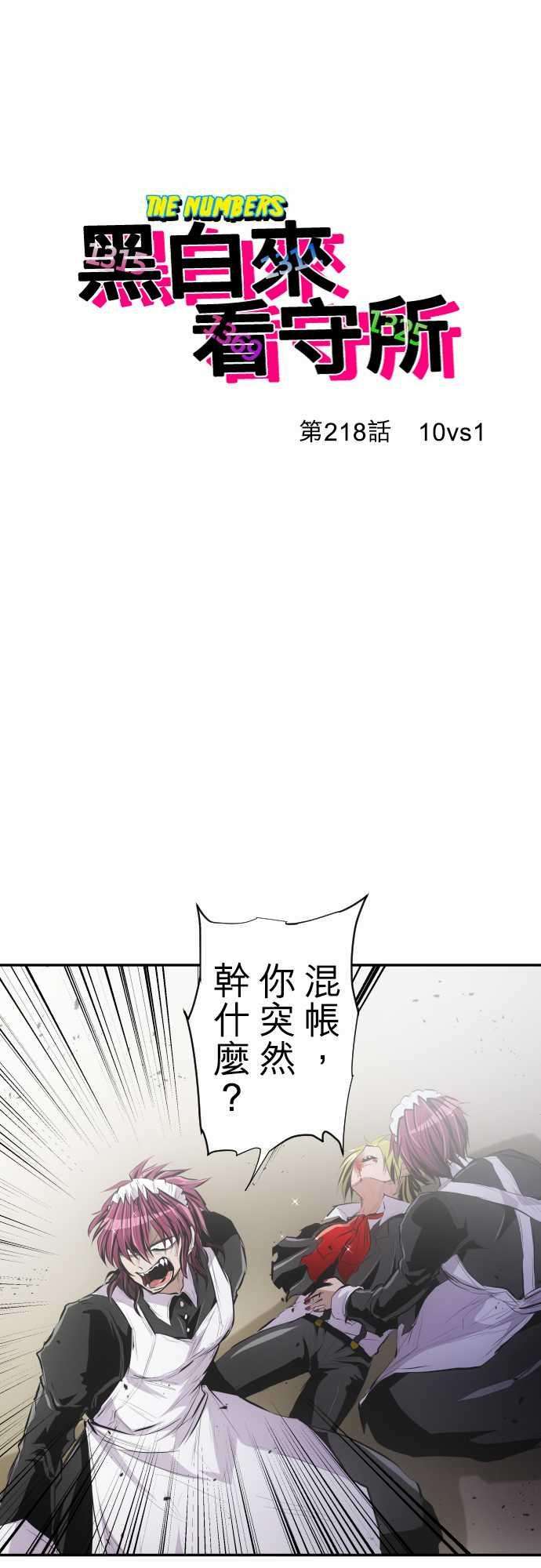 黑白来看守所218话 10vs1