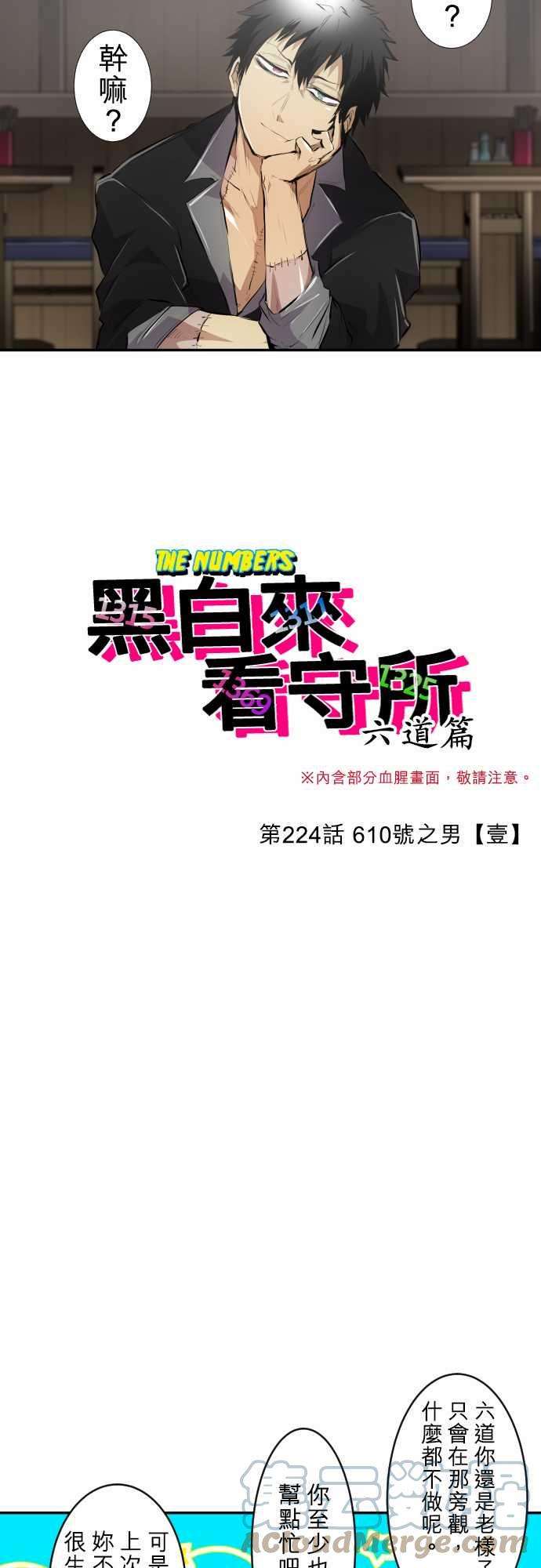 黑白来看守所224话 610号之男【壹】