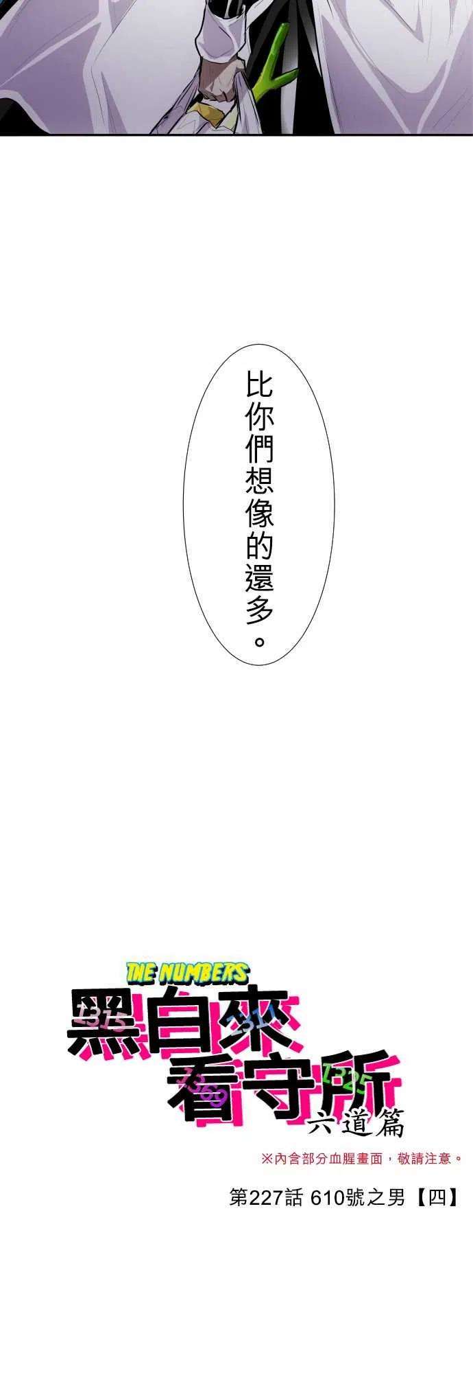 黑白来看守所227话 610号之男【四】