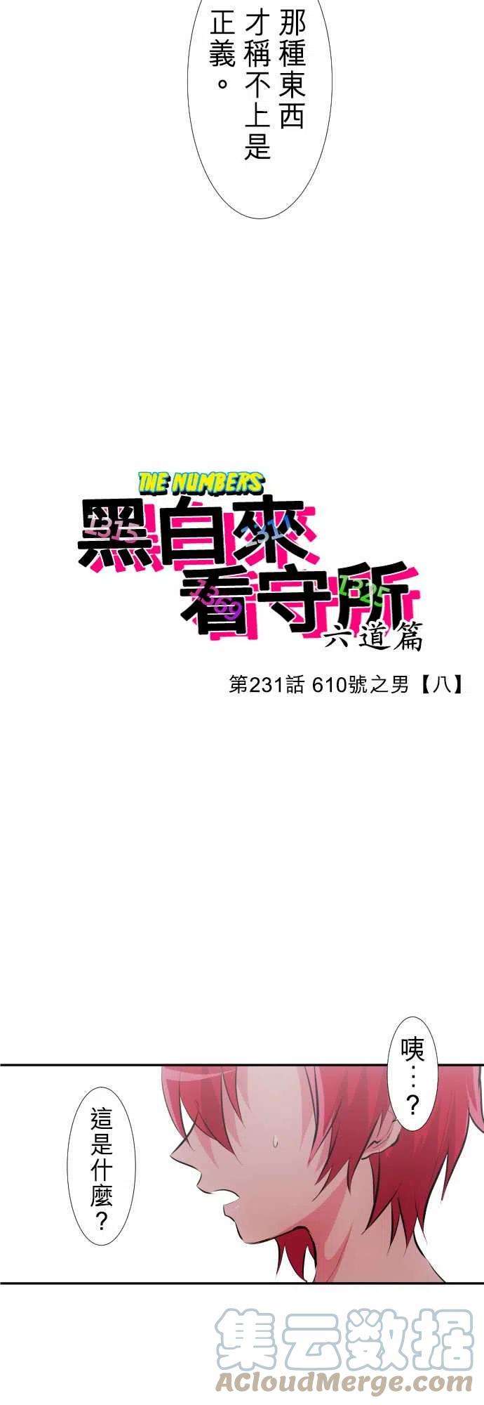 黑白来看守所231话 610号之男【八】