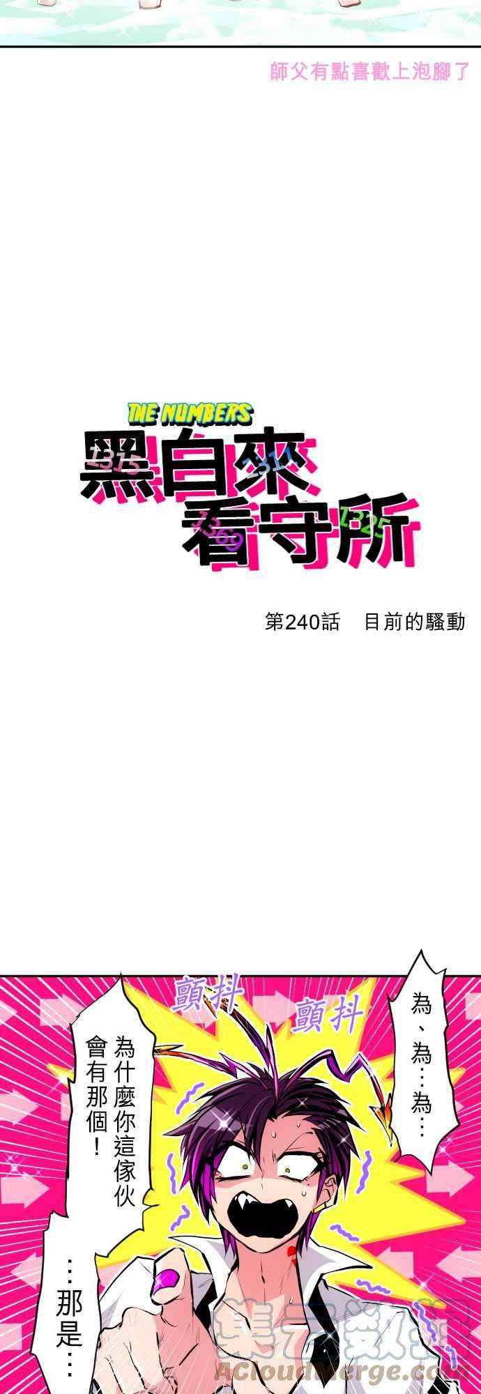 黑白来看守所240话 目前的骚动