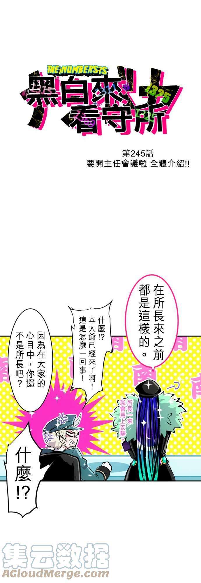 黑白来看守所245话 要开主任会议囉 全体介绍