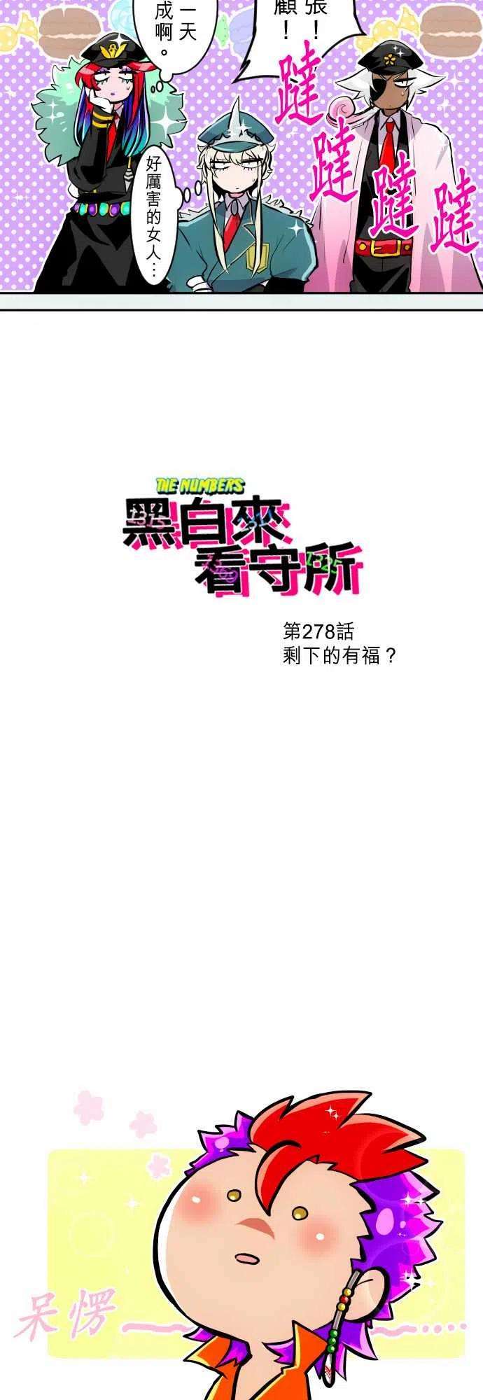 黑白来看守所278话 剩下的有福？