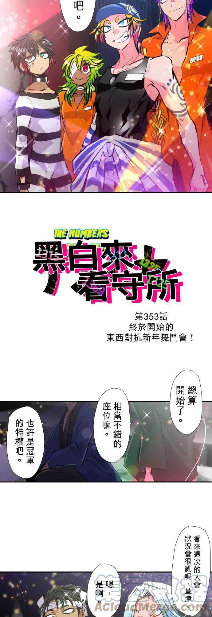 黑白来看守所353话 终于开始的东西对抗新年舞斗会！