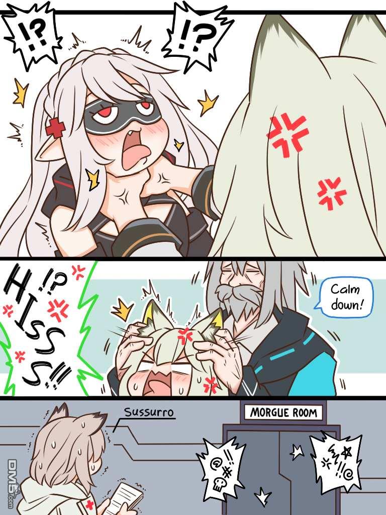 明日方舟的老年博士第88话 偷个懒2