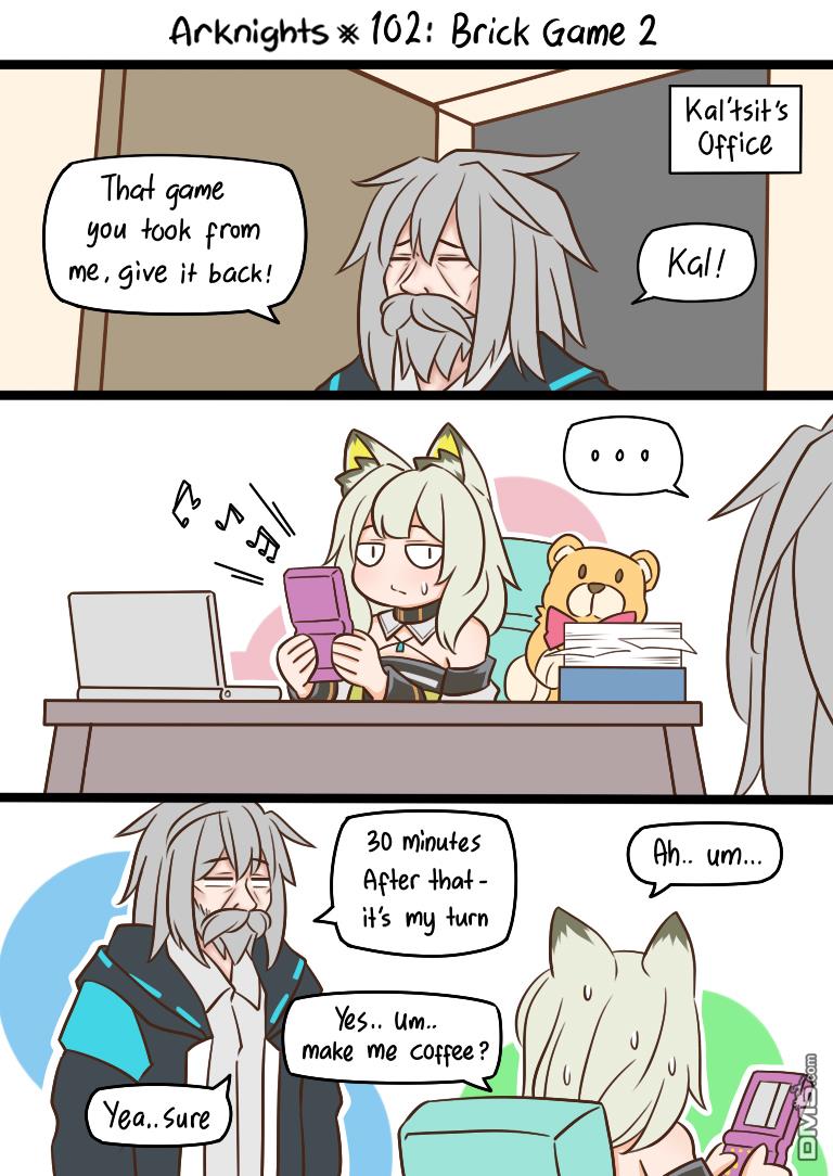 明日方舟的老年博士第102话 乌萨斯方块2