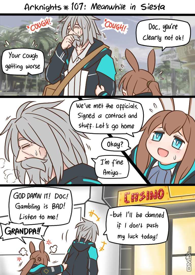 明日方舟的老年博士第107话 与此同时，汐斯塔