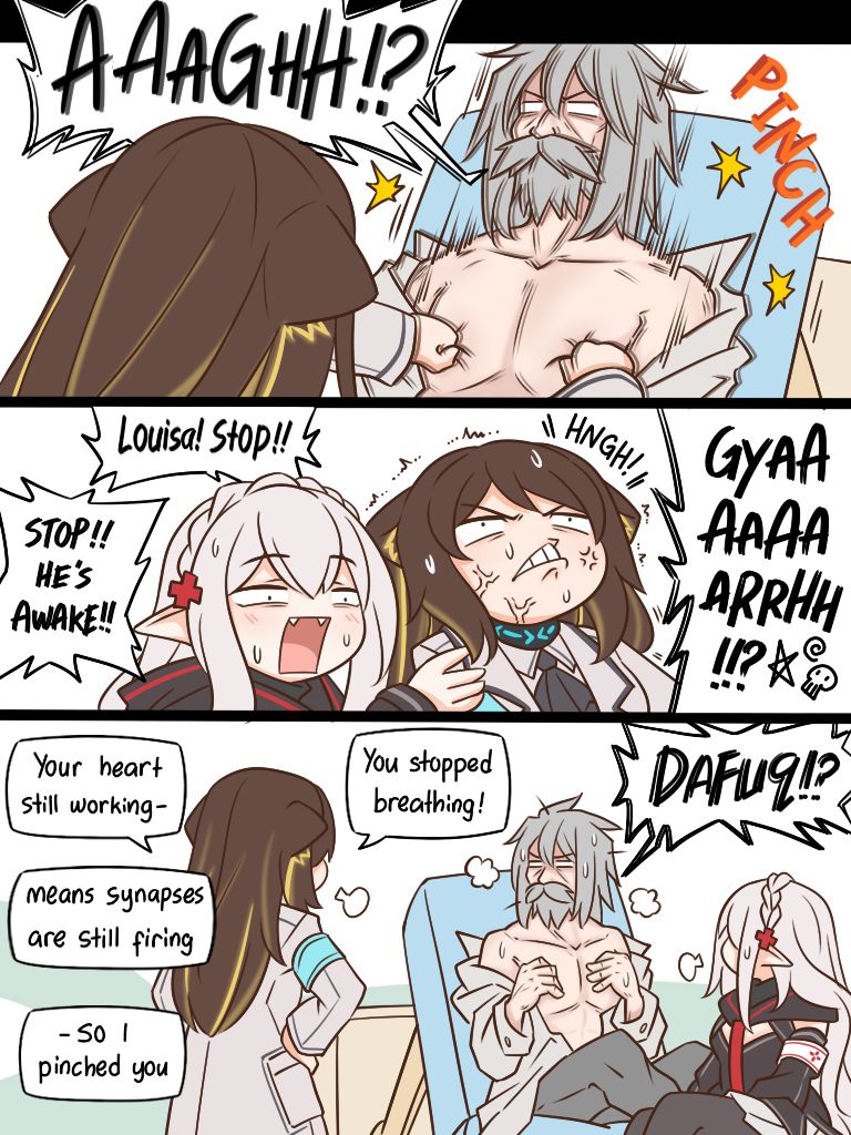 明日方舟的老年博士111 门徒们