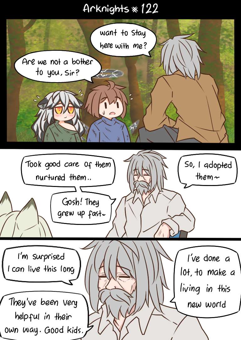 明日方舟的老年博士第122话