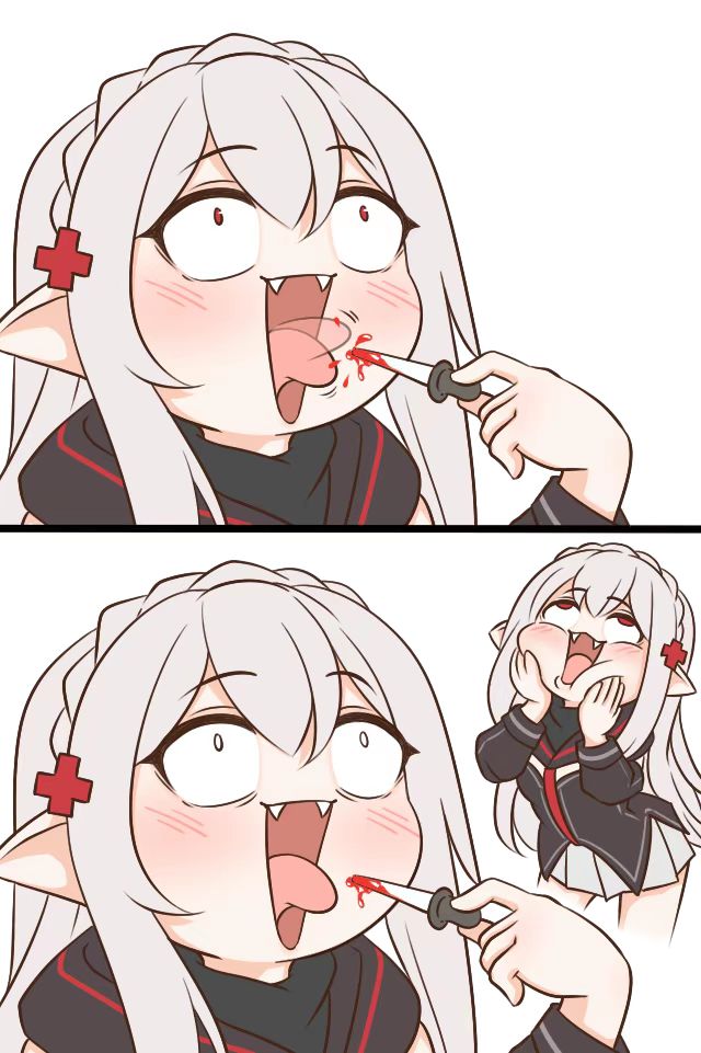 明日方舟的老年博士SP 认真工作的华法琳医生