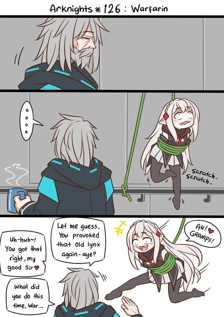 明日方舟的老年博士126 华法琳