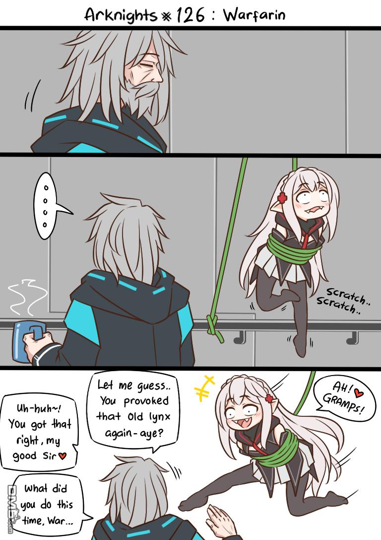 明日方舟的老年博士第126话 华法琳