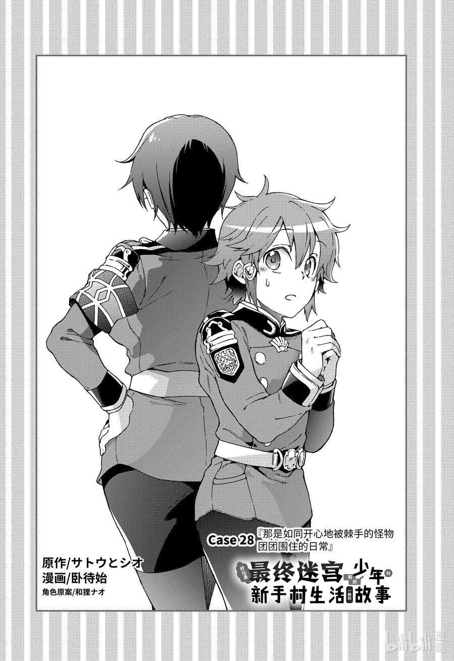 好比是最终迷宫前的少年到新手村生活一般的故事28-1 那是如同开心地被棘手的怪物团团围住的日常