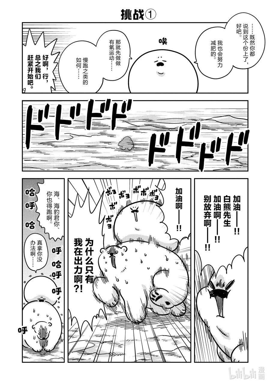 恋爱的白熊31 和你一起减肥！！