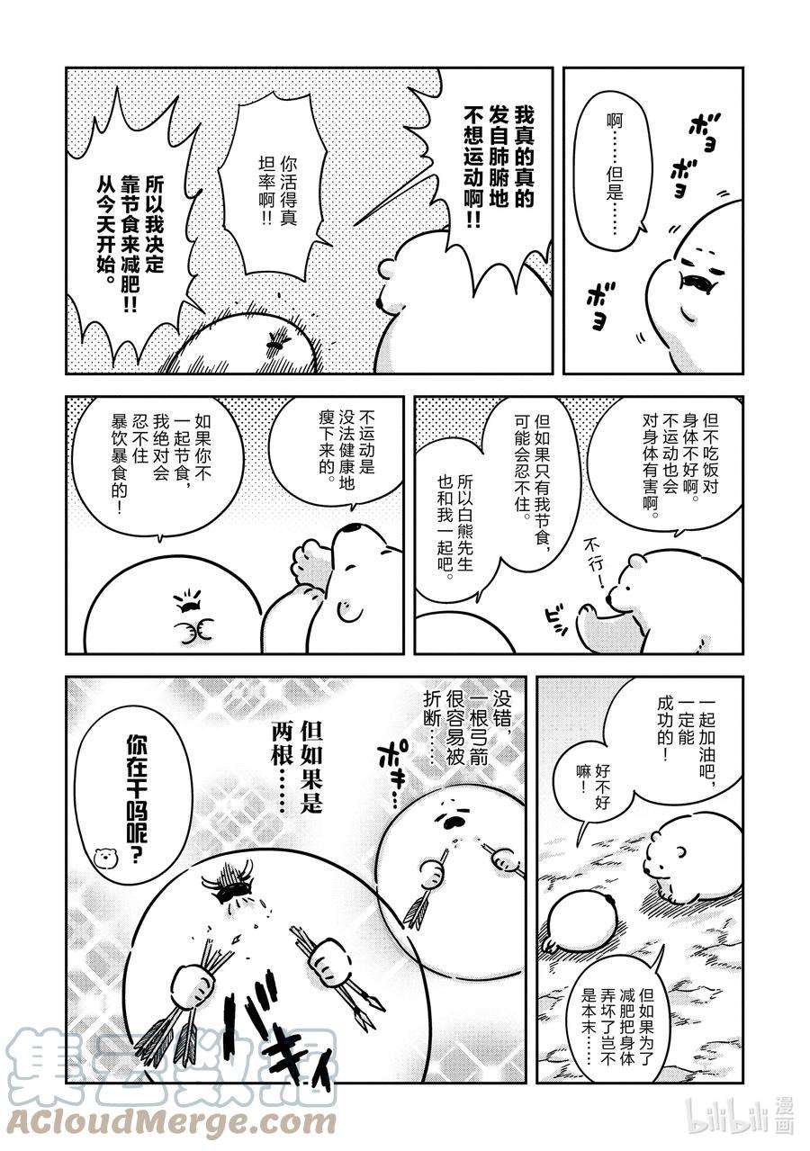 恋爱的白熊31 和你一起减肥！！
