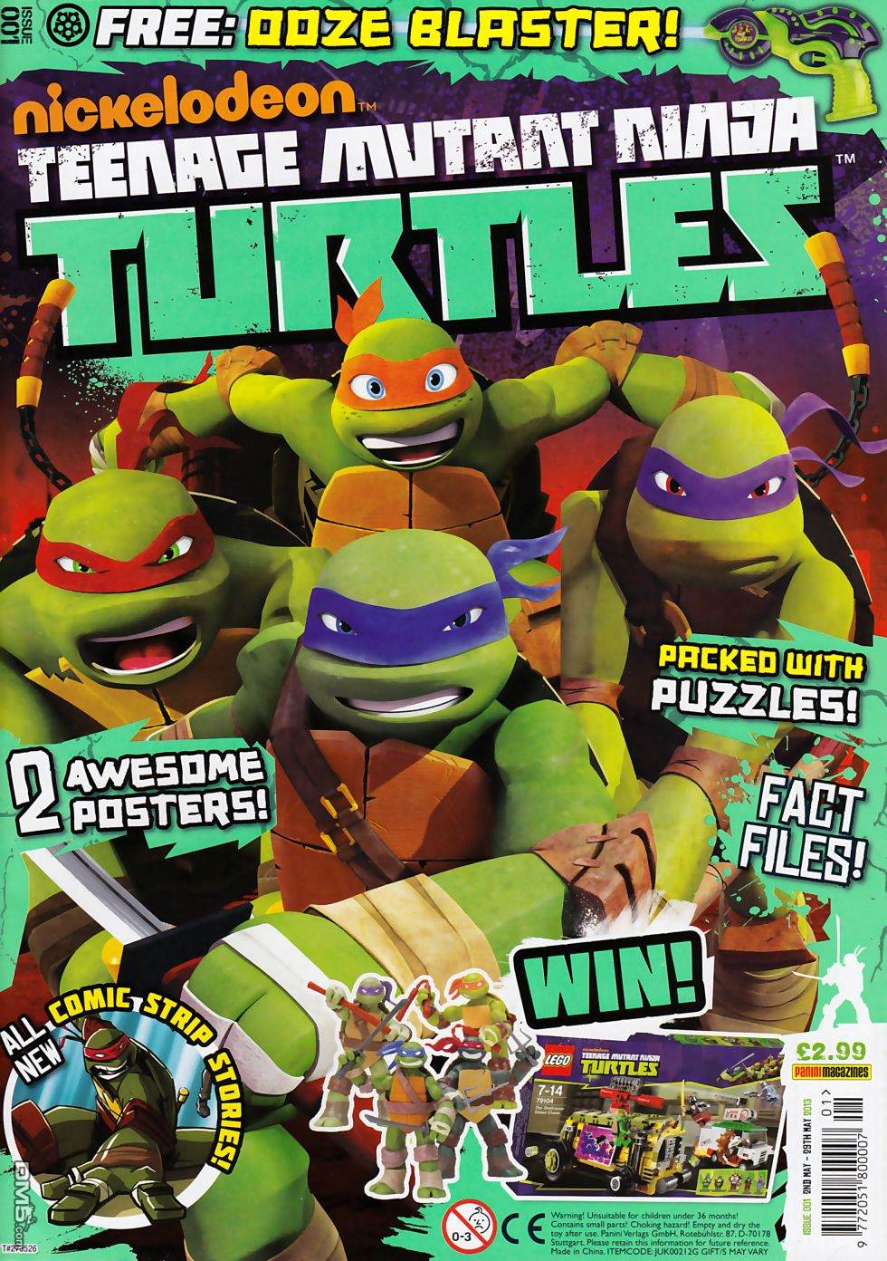 忍者神龟2012：UK杂志配套漫画第1话