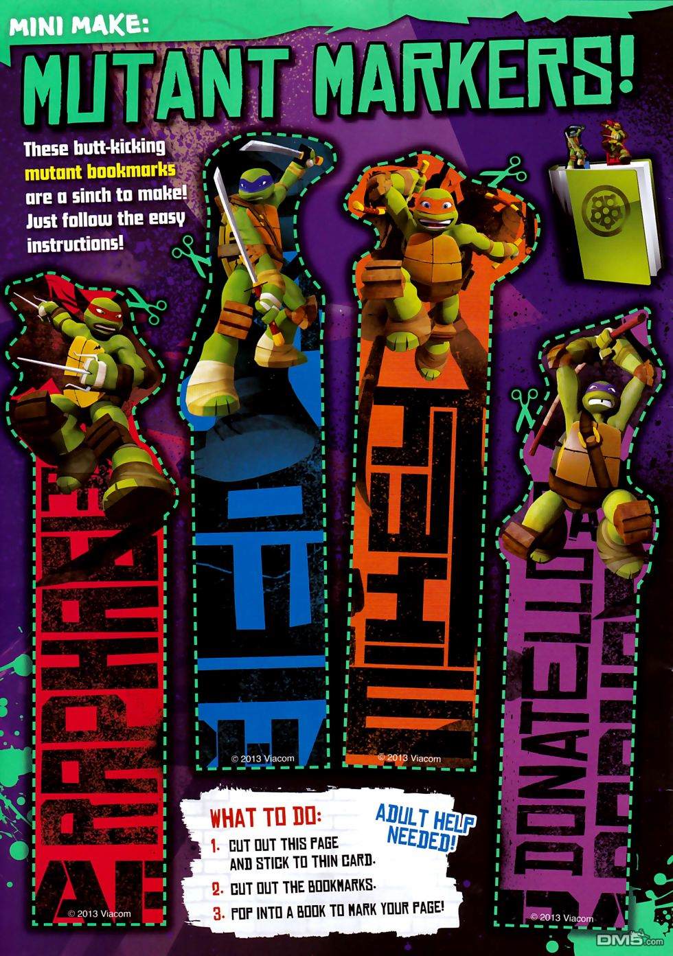 忍者神龟2012：UK杂志配套漫画第5话