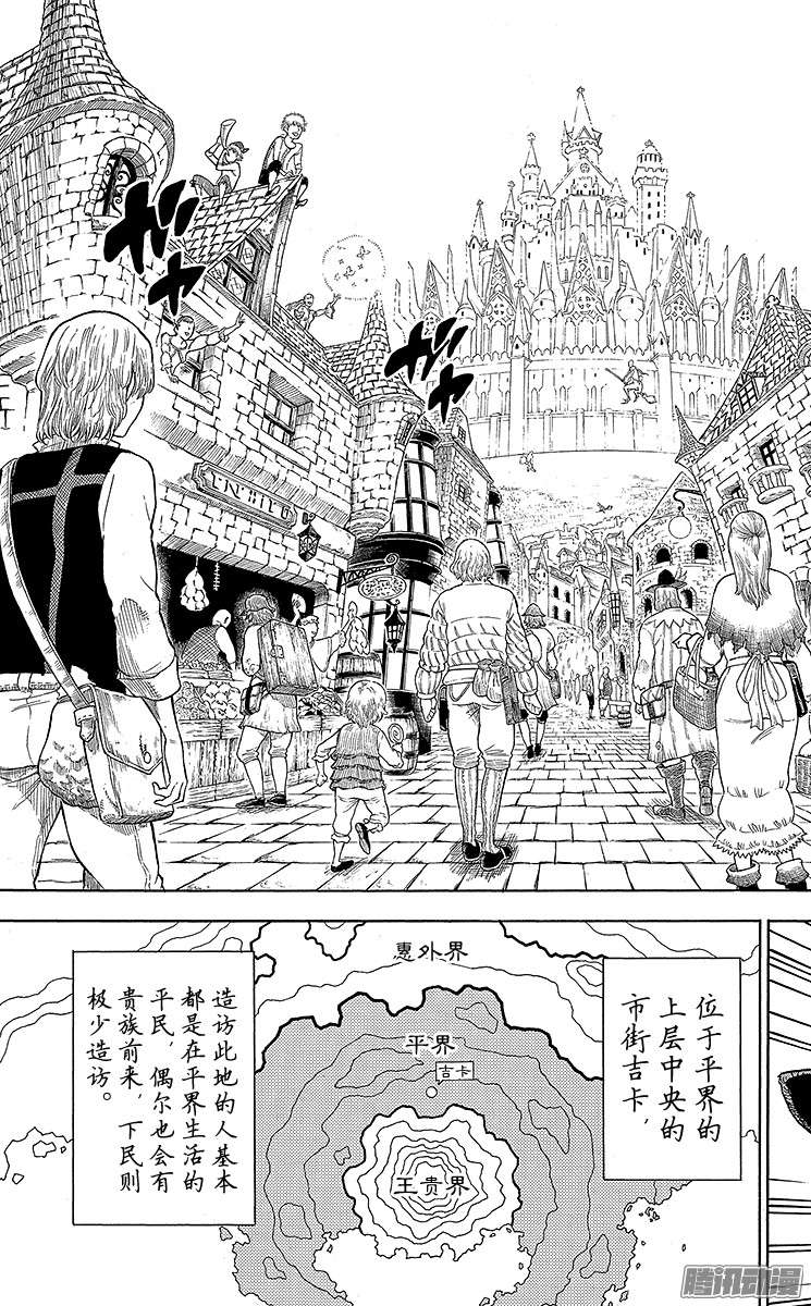 黑色四叶草第10页 某日发生在市街上的事