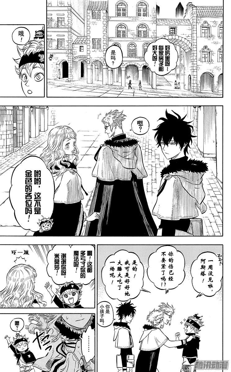 黑色四叶草第22页 王都集结