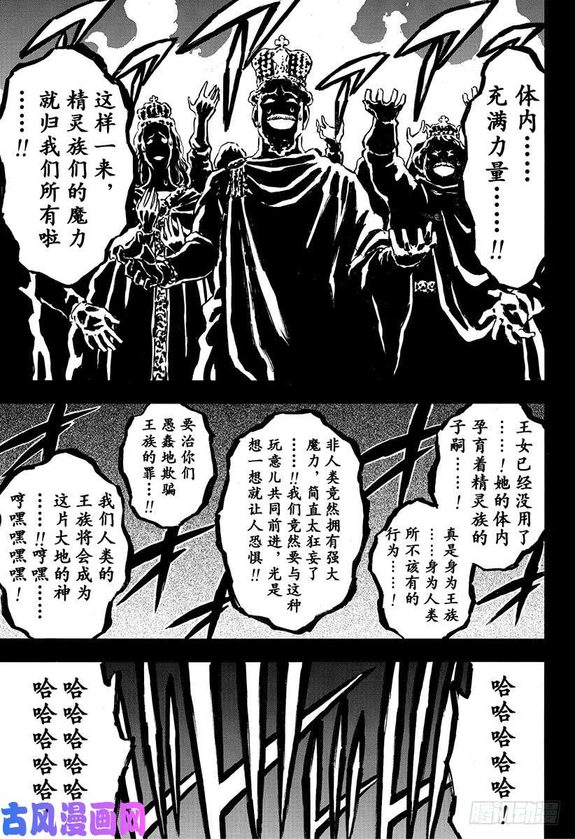 黑色四叶草第189话 能信任的人类