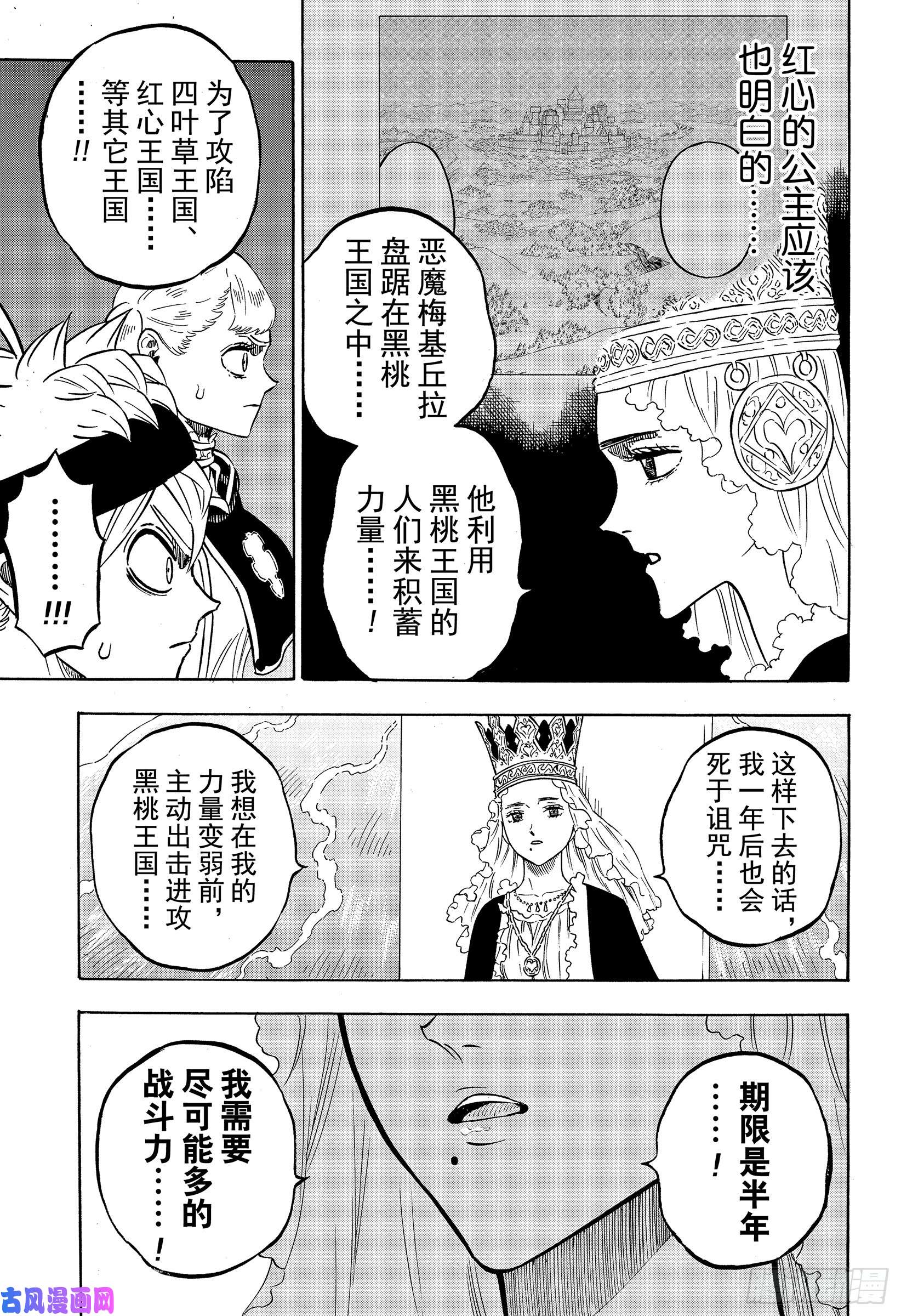 黑色四叶草第228话 冥城的魔导士