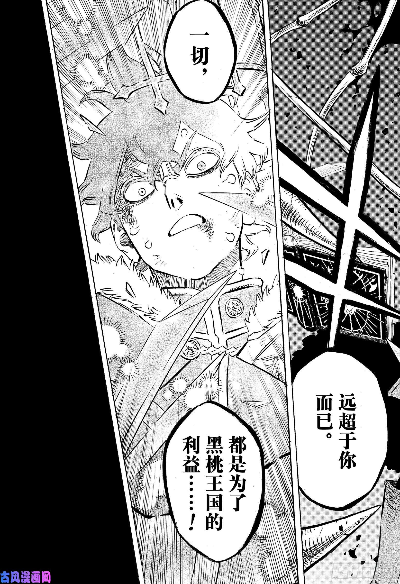 黑色四叶草第238话 泽农的力量