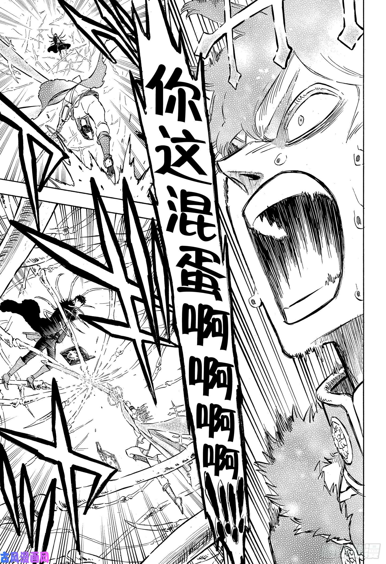 黑色四叶草第238话 泽农的力量