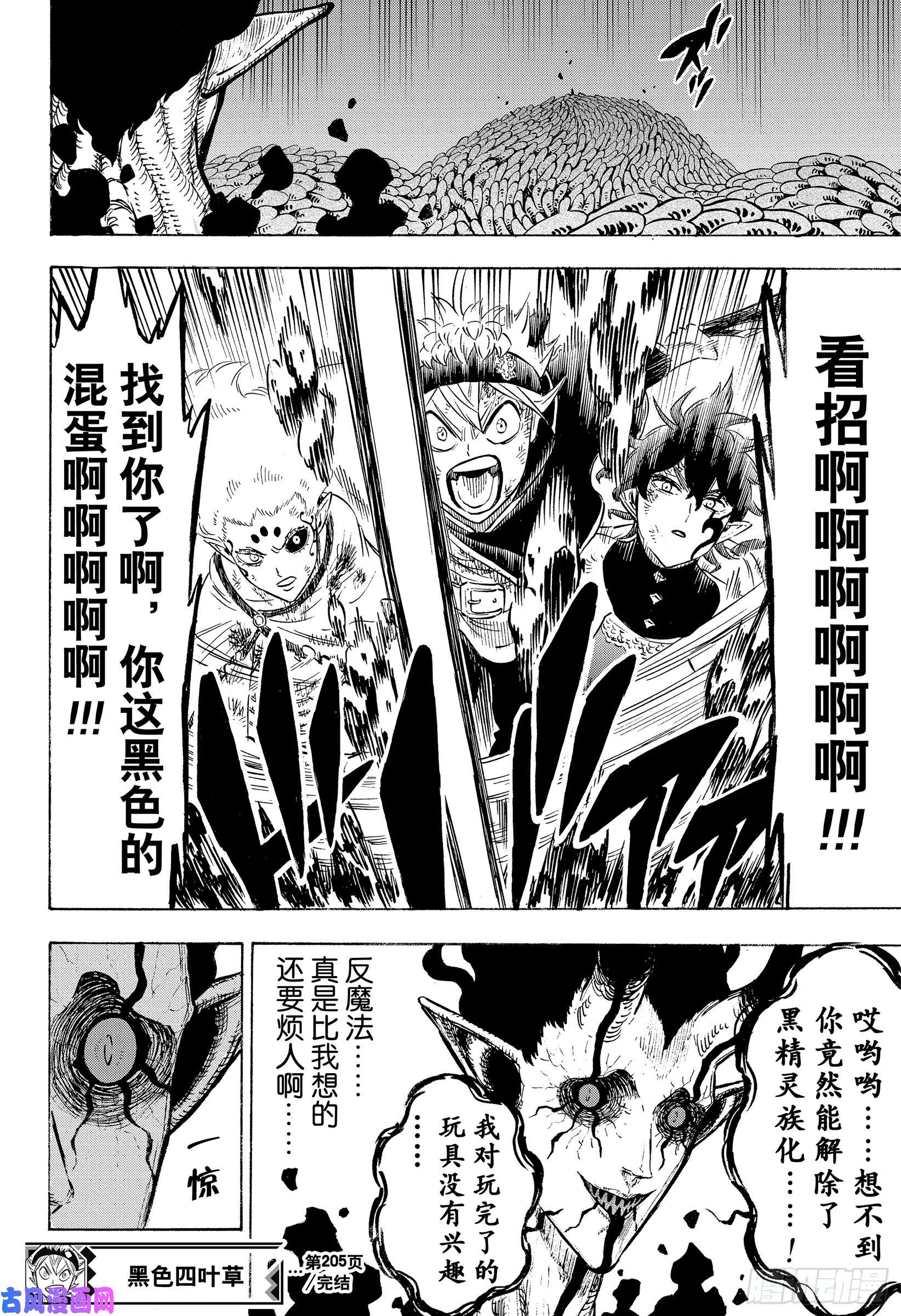 黑色四叶草第205话 500年的真相