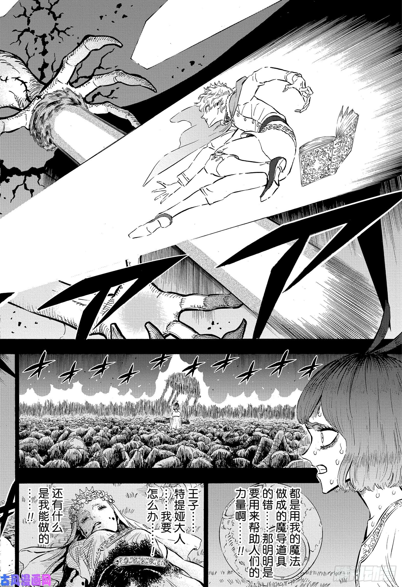 黑色四叶草第205话 500年的真相