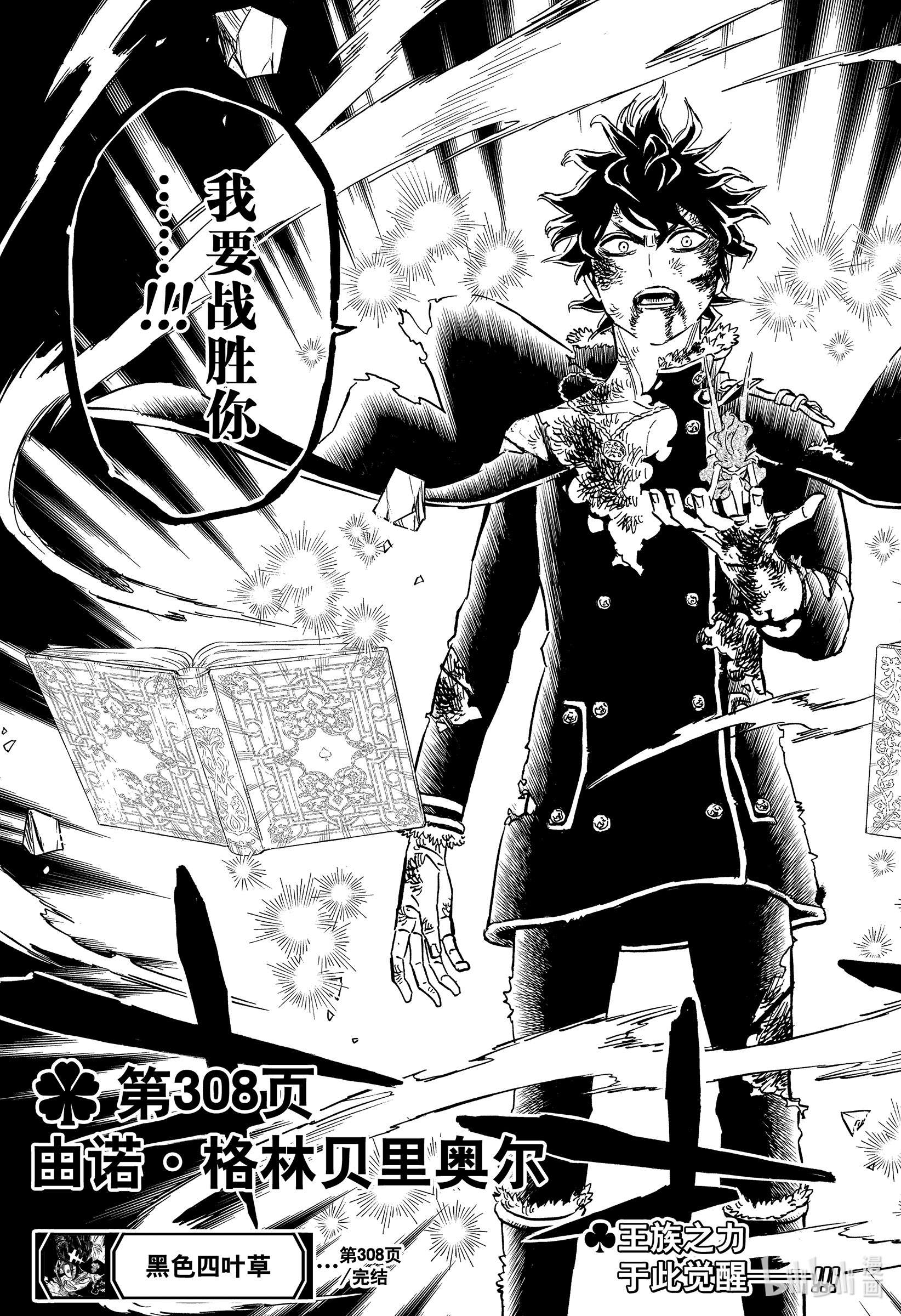 黑色四叶草308 由诺·格林贝里奥尔