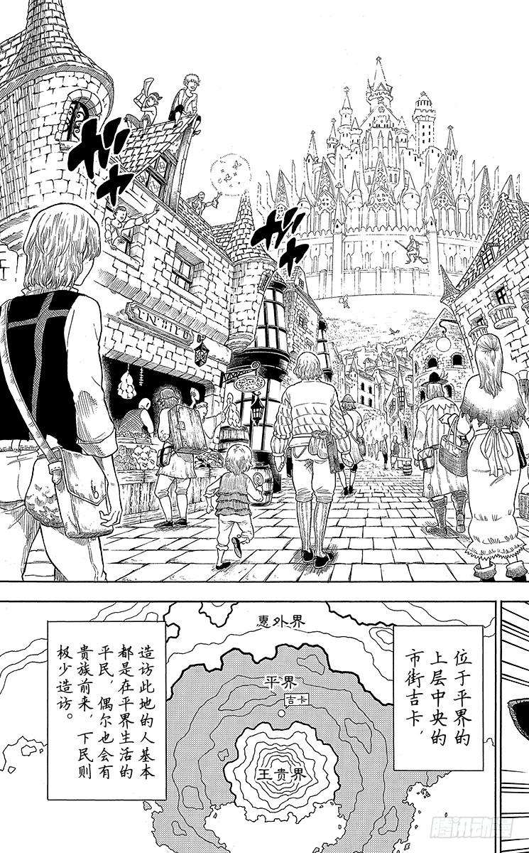 黑色四叶草10页 某日发生在市街上的事