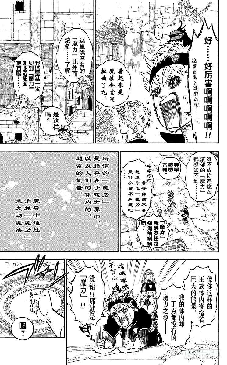 黑色四叶草11页 魔宫