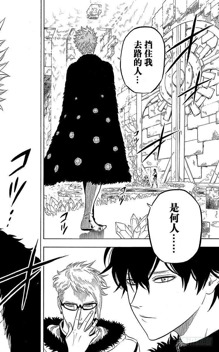 黑色四叶草13页 钻石的魔导士