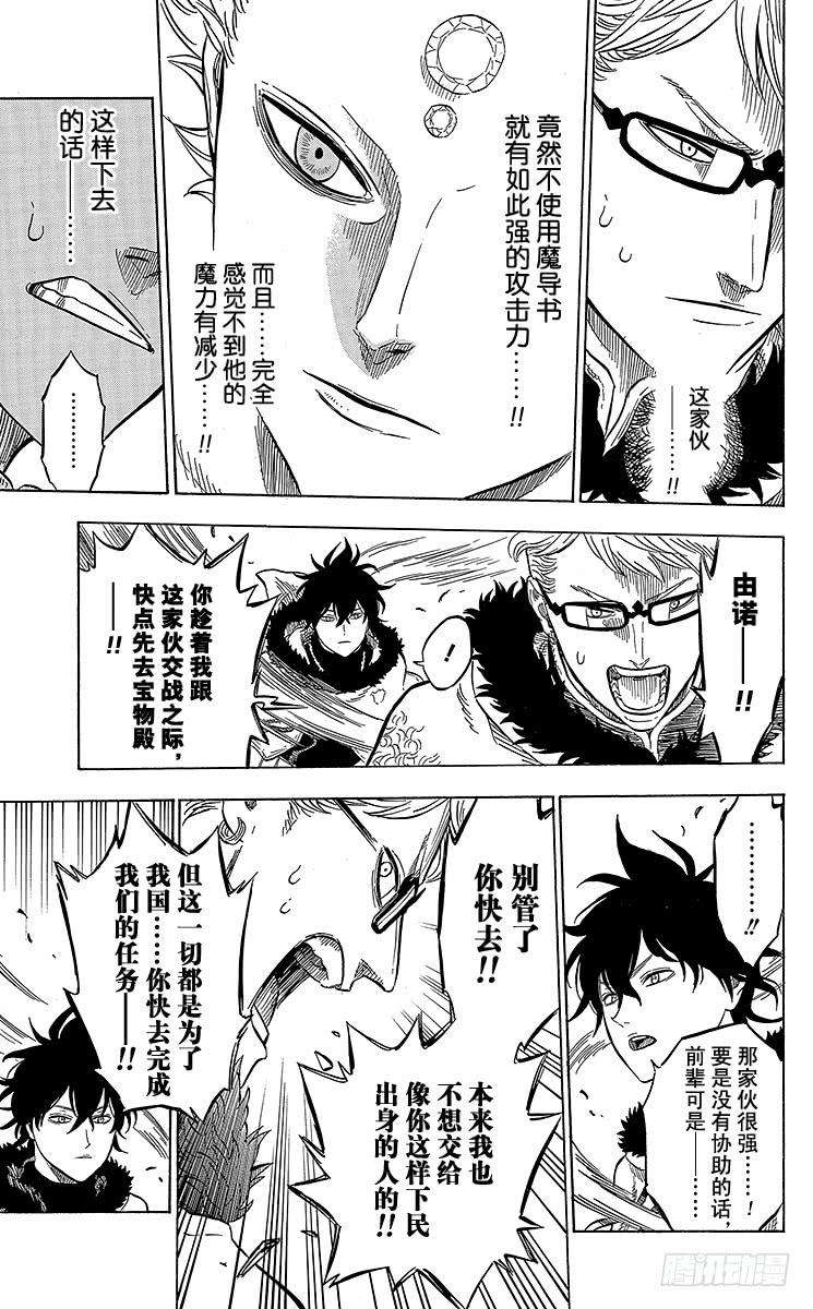 黑色四叶草14页 同伴