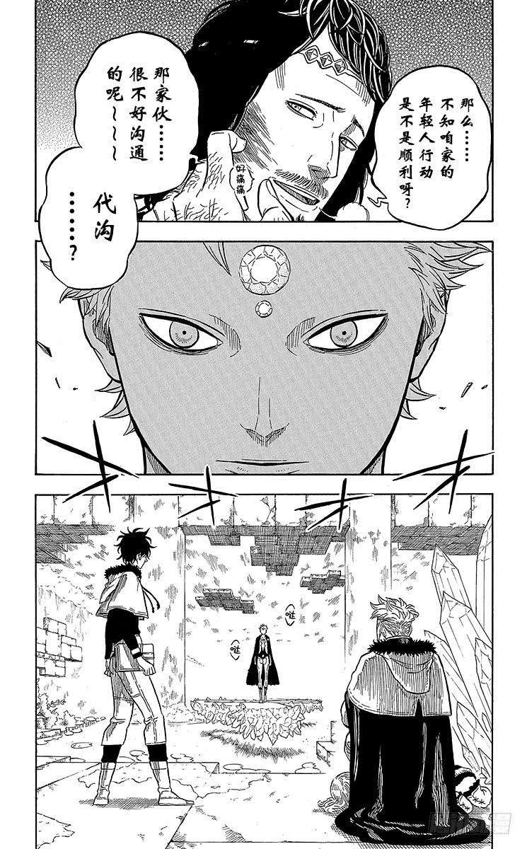 黑色四叶草14页 同伴