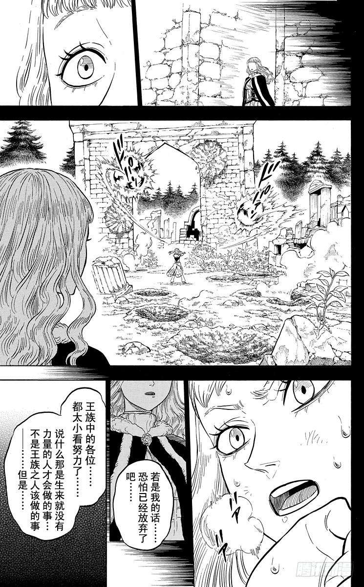 黑色四叶草19页 追忆中的你