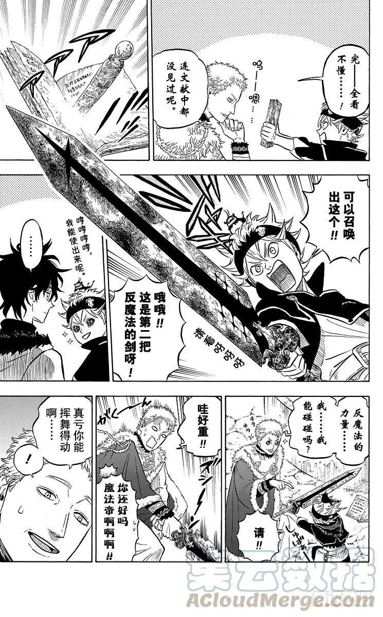 黑色四叶草22页 王都集结