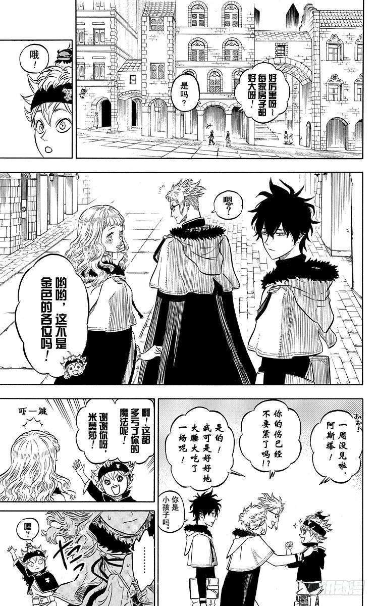 黑色四叶草22页 王都集结