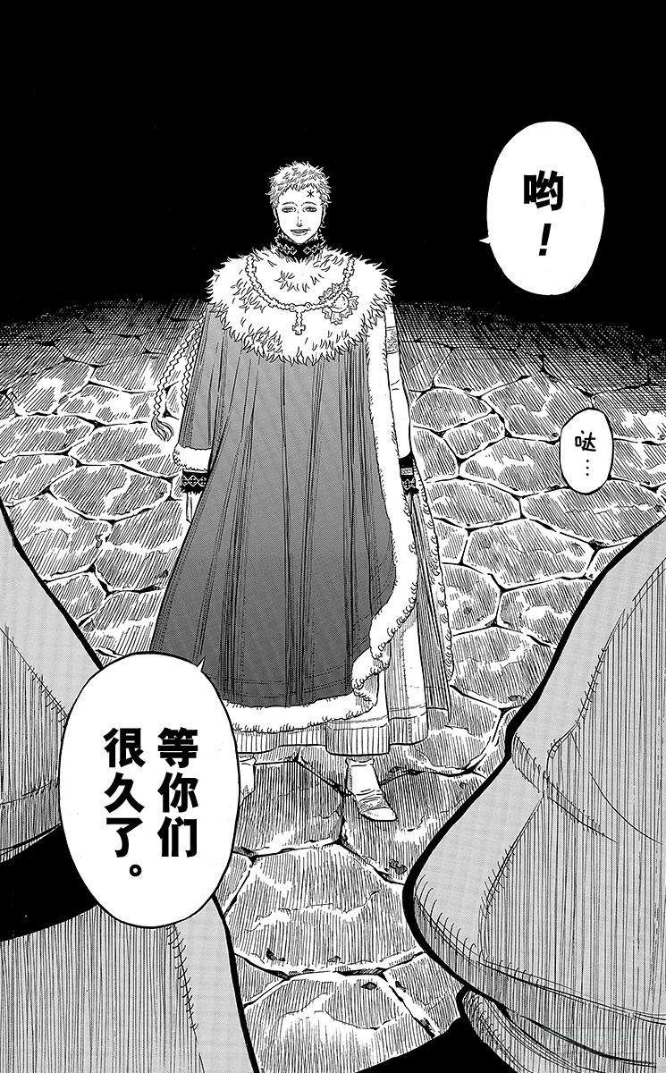 黑色四叶草35页 最强的男人