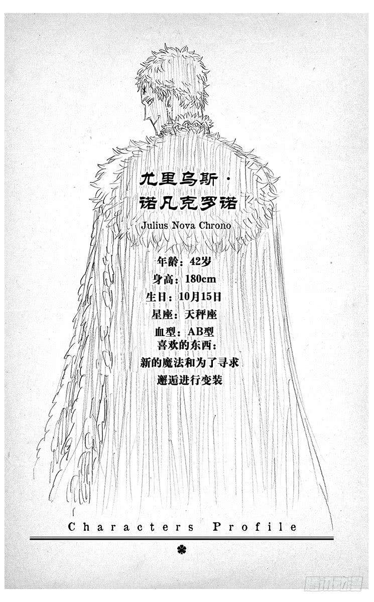 黑色四叶草35页 最强的男人