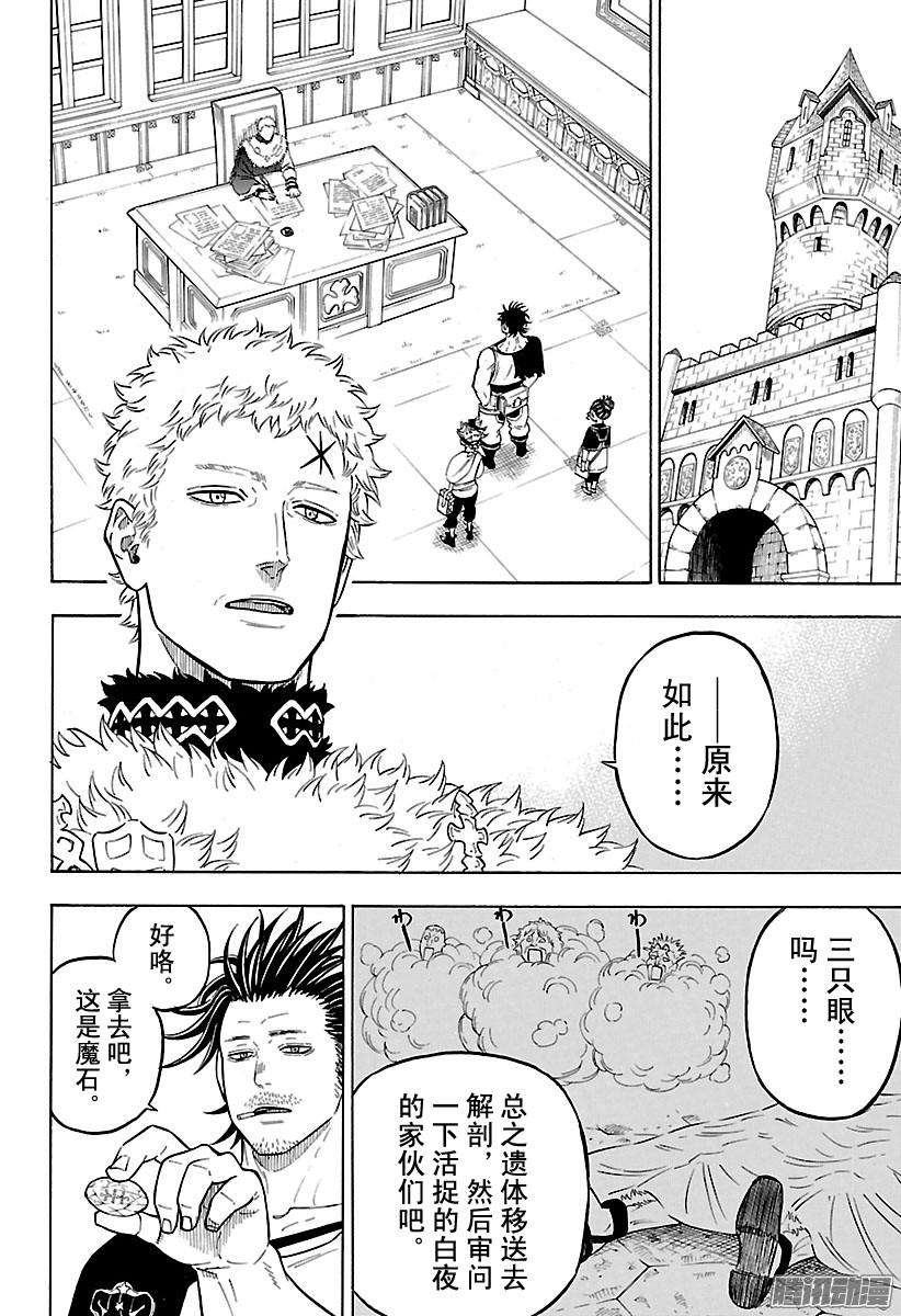 黑色四叶草74话 正确的证明