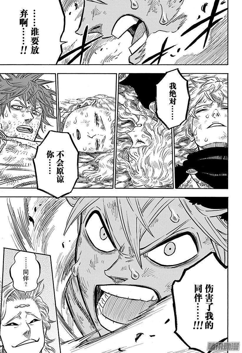 黑色四叶草95话 携手共进的存在