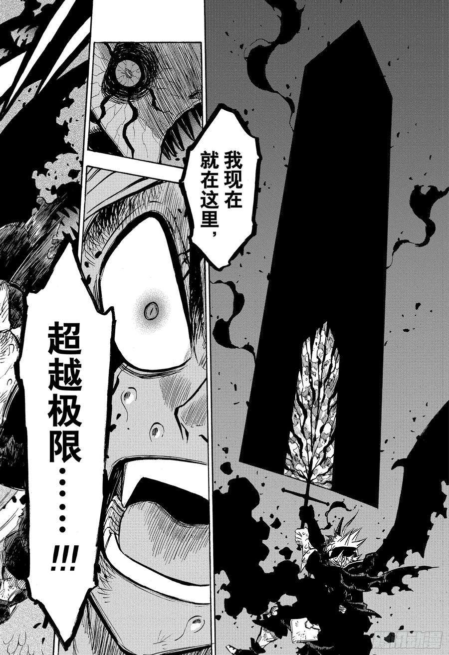 黑色四叶草211话 终结的一击